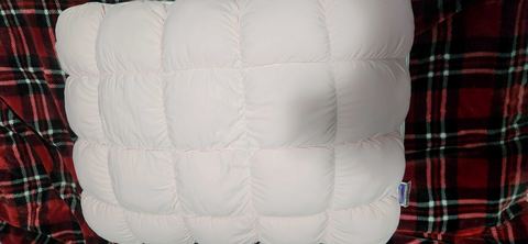 Customer photo for Cooling Puff-Grid Pillow BOGO