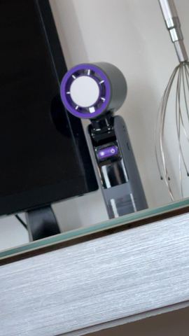 Customer photo for BOGO Handheld Cooling Fan, 5-Speed 4000mAh Rechargeable