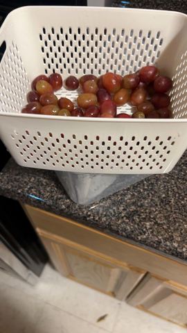 Customer photo for 5-Piece Fridge Organizer Containers - 2 Sets