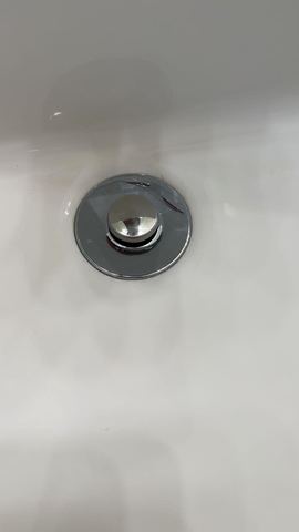 Customer photo for Stainless Steel Pop-Up Bathroom Sink Stopper Bundle