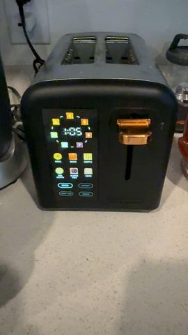 Customer photo for 4-Slice Digital Toaster with LCD Display & Wide Slots