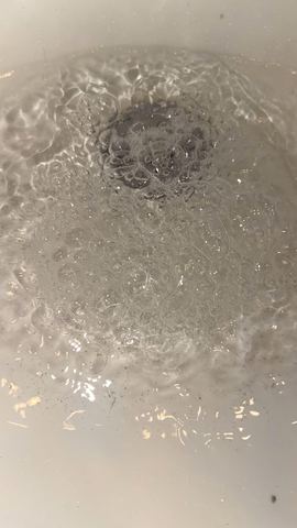 Customer photo for Stainless Steel Pop-Up Bathroom Sink Stopper Bundle