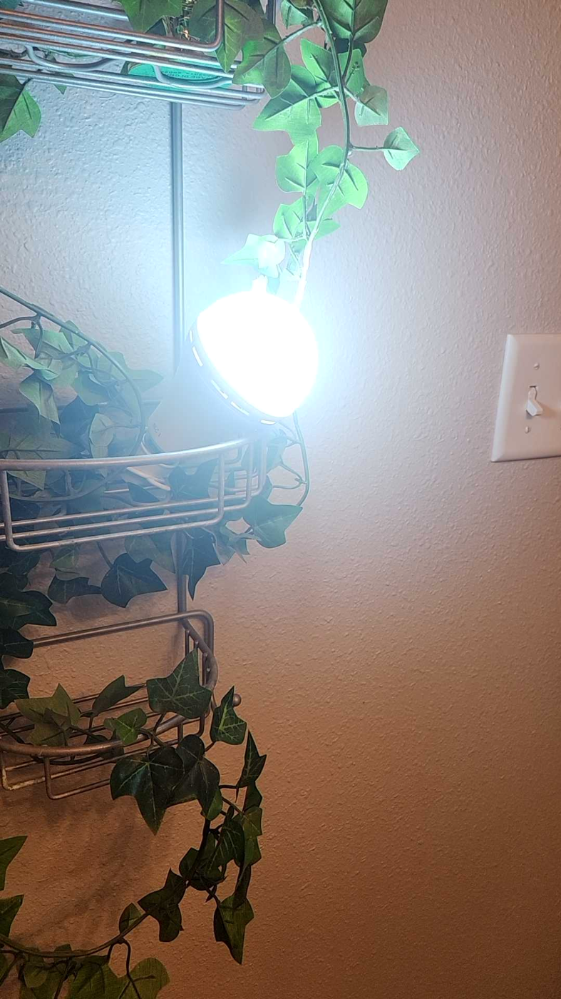 Customer photo for Rechargeable LED Emergency Light Bulbs Bundle