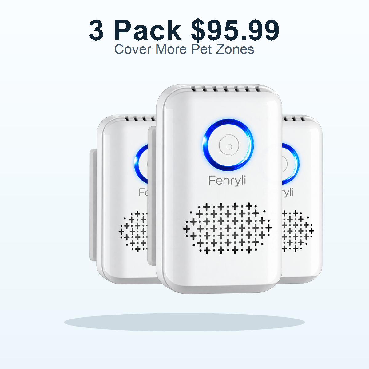Fenryli plug in UV C pet odor freshener 3 pack for 95.99 USD