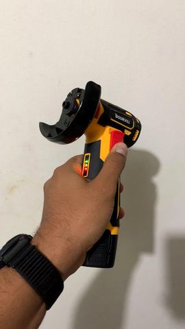 Customer photo for 12V Mini Cordless Angle Grinder BOGO