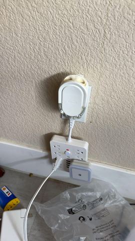 Customer photo for Dusk-to-Dawn LED Plug-In Night Light 20-Pack