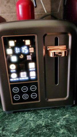 Customer photo for 4-Slice Digital Toaster with LCD Display & Wide Slots