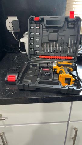 Customer photo for 21V Cordless Drill Tool Set BOGO