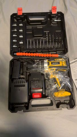 Customer photo for 21V Cordless Drill Tool Set BOGO