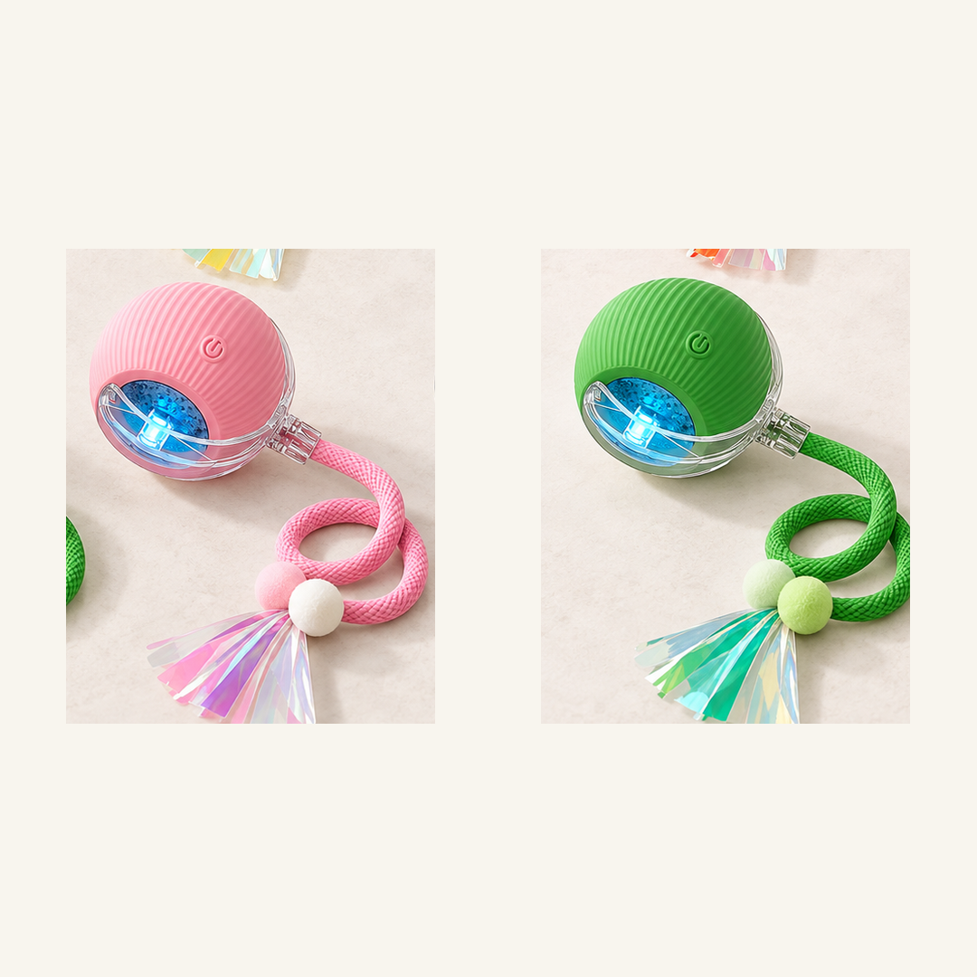 SKU image for pet teaser toy 2 pack Pink and Green
