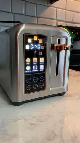 Customer photo for 4-Slice Digital Toaster with LCD Display & Wide Slots