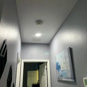 Customer photo for Rechargeable Motion Sensor Ceiling Light Bundle