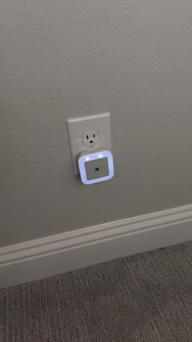 Customer photo for Dusk-to-Dawn LED Plug-In Night Light 20-Pack
