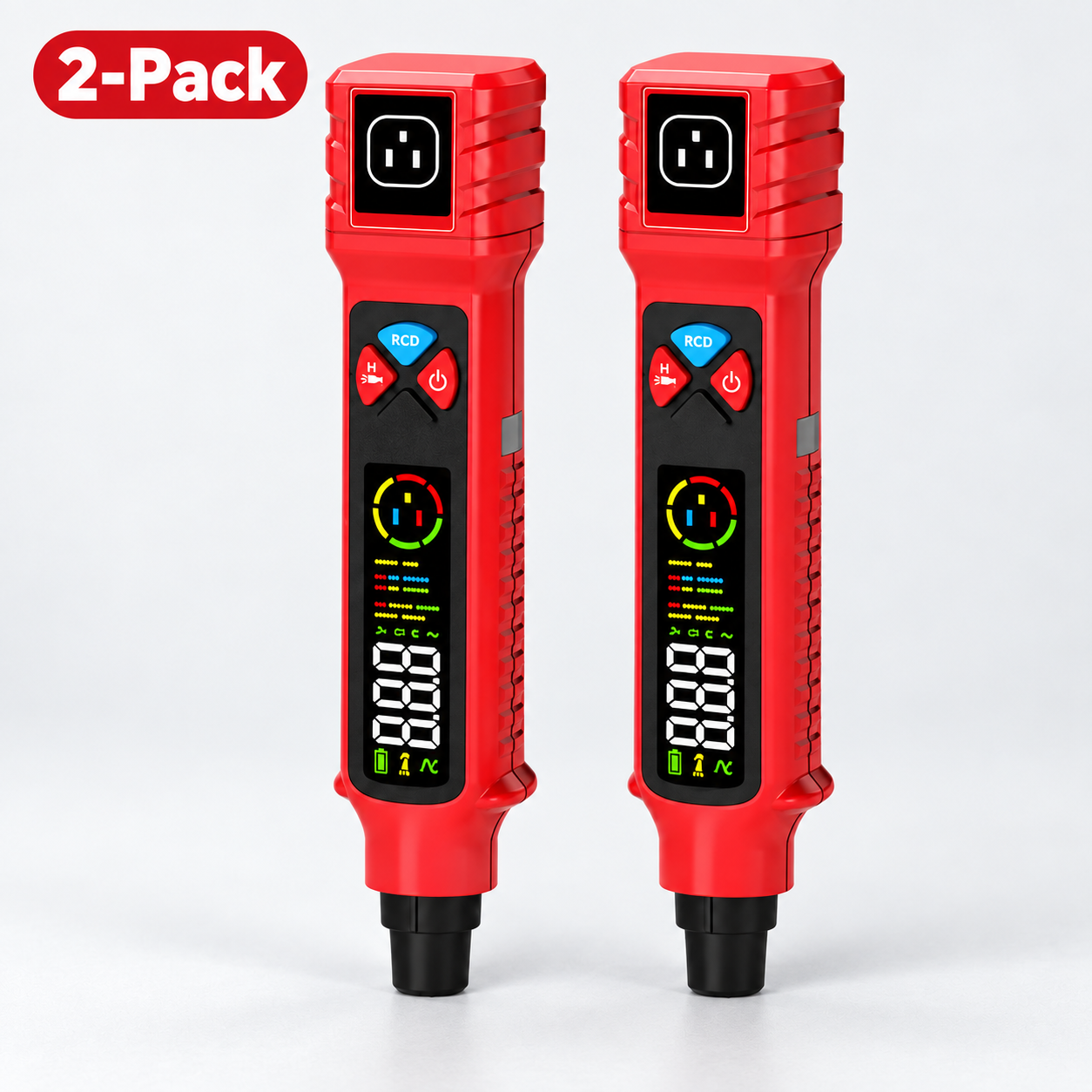 2 pack outlet circuit and voltage tester pens