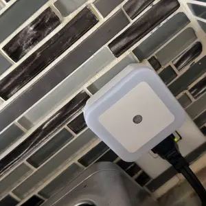 Customer photo for Dusk-to-Dawn LED Plug-In Night Light 20-Pack