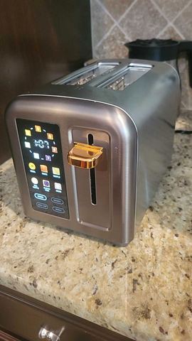 Customer photo for 4-Slice Digital Toaster with LCD Display & Wide Slots