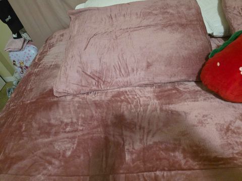 Customer photo for Velvet Plush Flannel 4-Piece Sheet Set Bundle