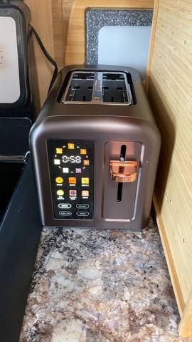 Customer photo for 4-Slice Digital Toaster with LCD Display & Wide Slots