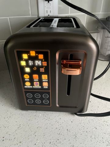 Customer photo for 4-Slice Digital Toaster with LCD Display & Wide Slots
