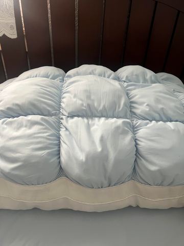 Customer photo for Cooling Puff-Grid Pillow BOGO