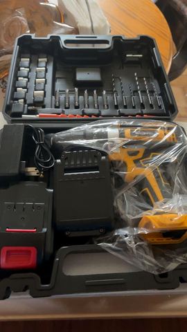 Customer photo for 21V Cordless Drill Tool Set BOGO