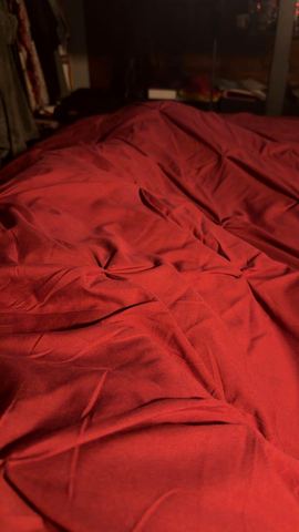 Customer photo for Queen Pintuck 7-Piece Comforter Set
