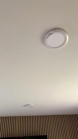 Customer photo for Rechargeable Motion Sensor Ceiling Light Bundle