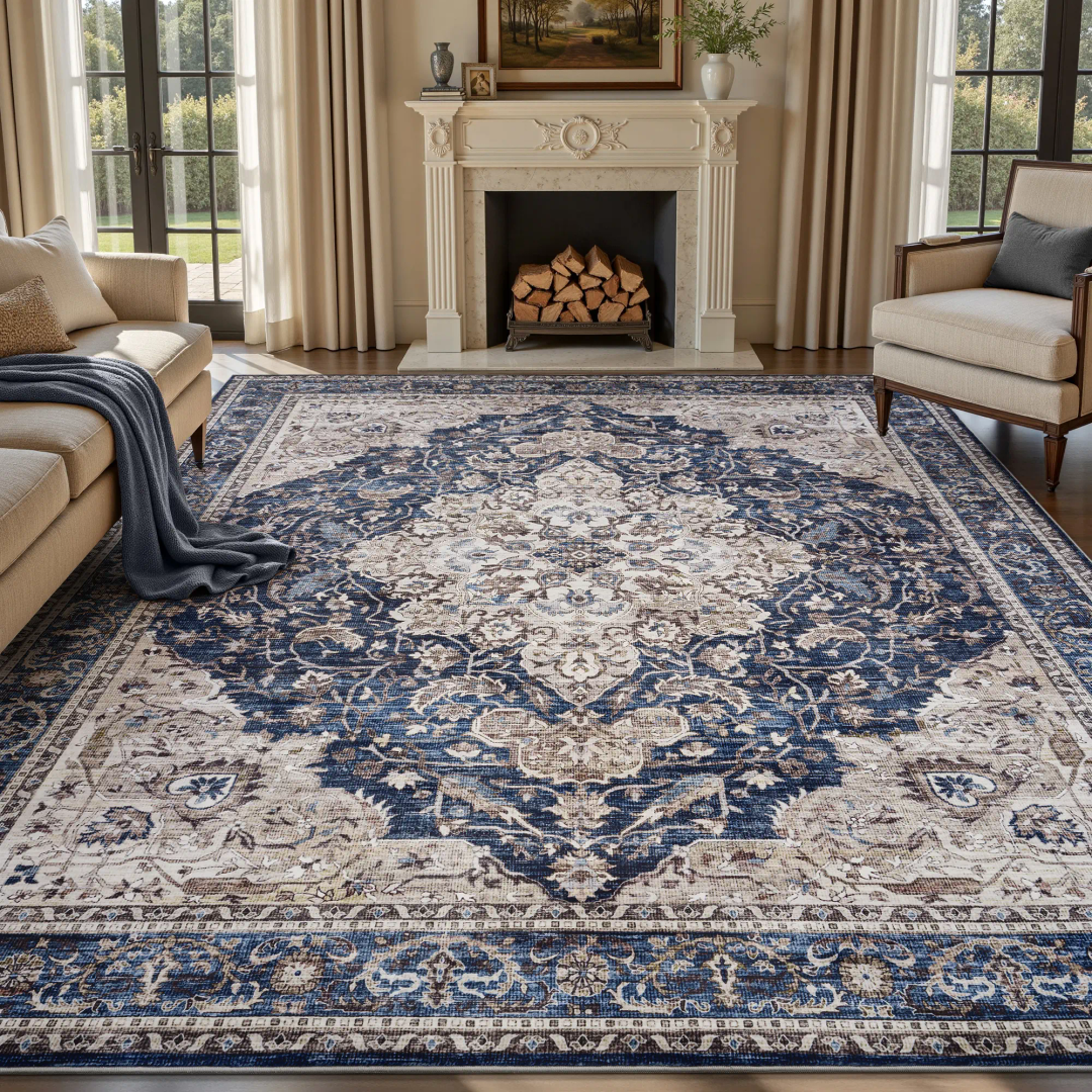 SKU image for BOGO rug style Velora - Dark Blue/Multi