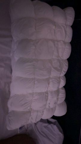 Customer photo for Cooling Puff-Grid Pillow BOGO