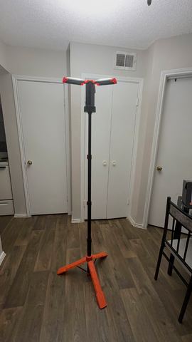 Customer photo for Rechargeable Tripod Camping Lantern with Remote