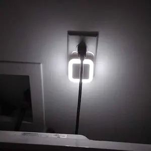 Customer photo for Dusk-to-Dawn LED Plug-In Night Light 20-Pack