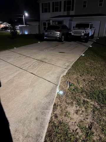 Customer photo for 24-Pack Solar Ground Lights
