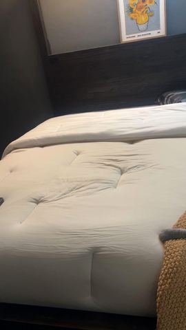 Customer photo for Double-Stuffed All-Season Comforter