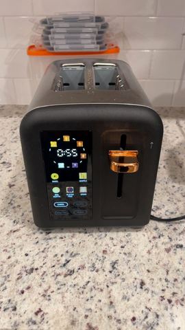 Customer photo for 4-Slice Digital Toaster with LCD Display & Wide Slots