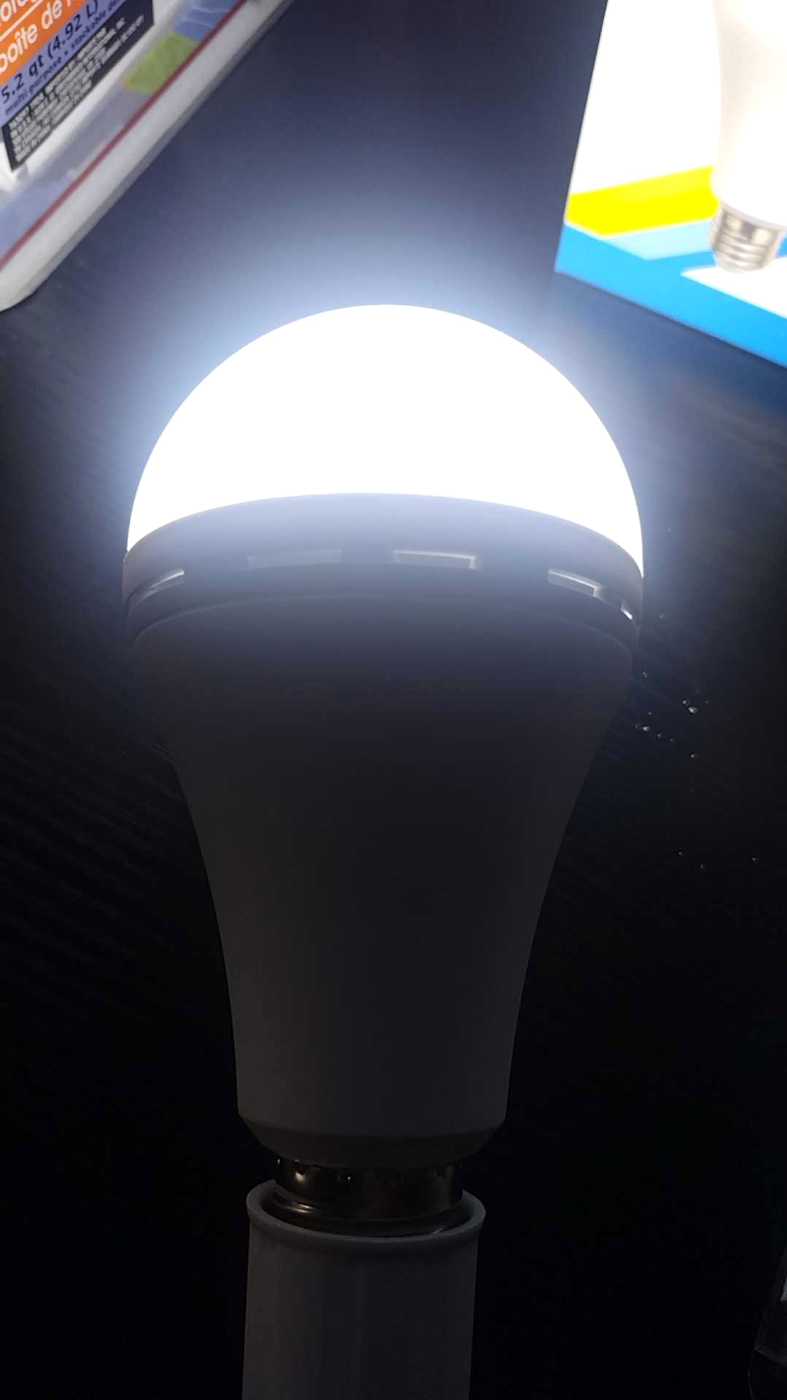 Customer photo for Rechargeable LED Emergency Light Bulbs Bundle