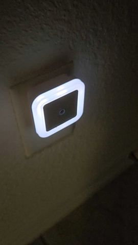 Customer photo for Dusk-to-Dawn LED Plug-In Night Light 20-Pack