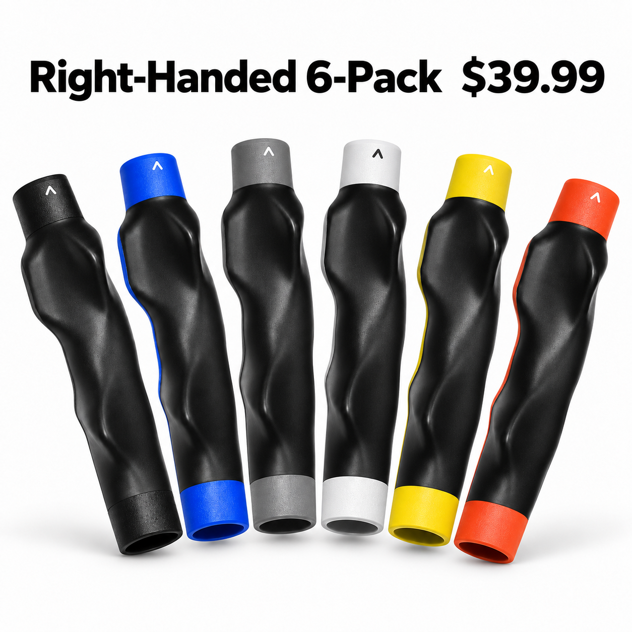 right handed six piece golf grip trainer bundle in all six colors 39.99 USD