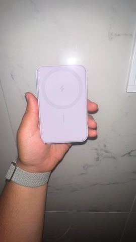 Customer photo for Magnetic 5000mAh Wireless Power Bank BOGO Bundle