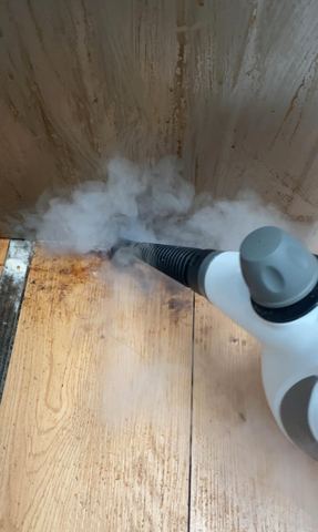 Customer photo for Handheld Steam Cleaner with 12 Accessories