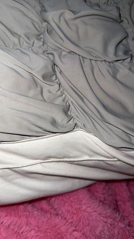 Customer photo for Cooling Puff-Grid Pillow BOGO