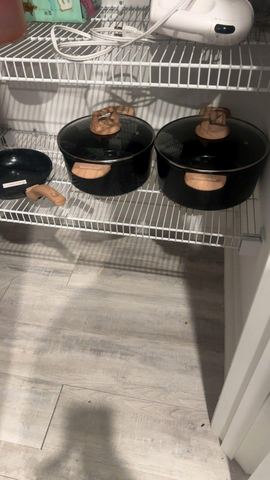 Customer photo for 25-Piece Ceramic Granite Cookware Set