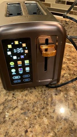 Customer photo for 4-Slice Digital Toaster with LCD Display & Wide Slots