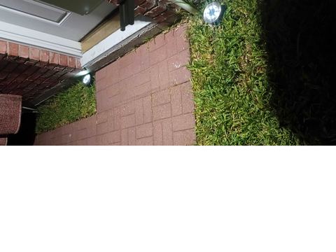 Customer photo for 24-Pack Solar Ground Lights