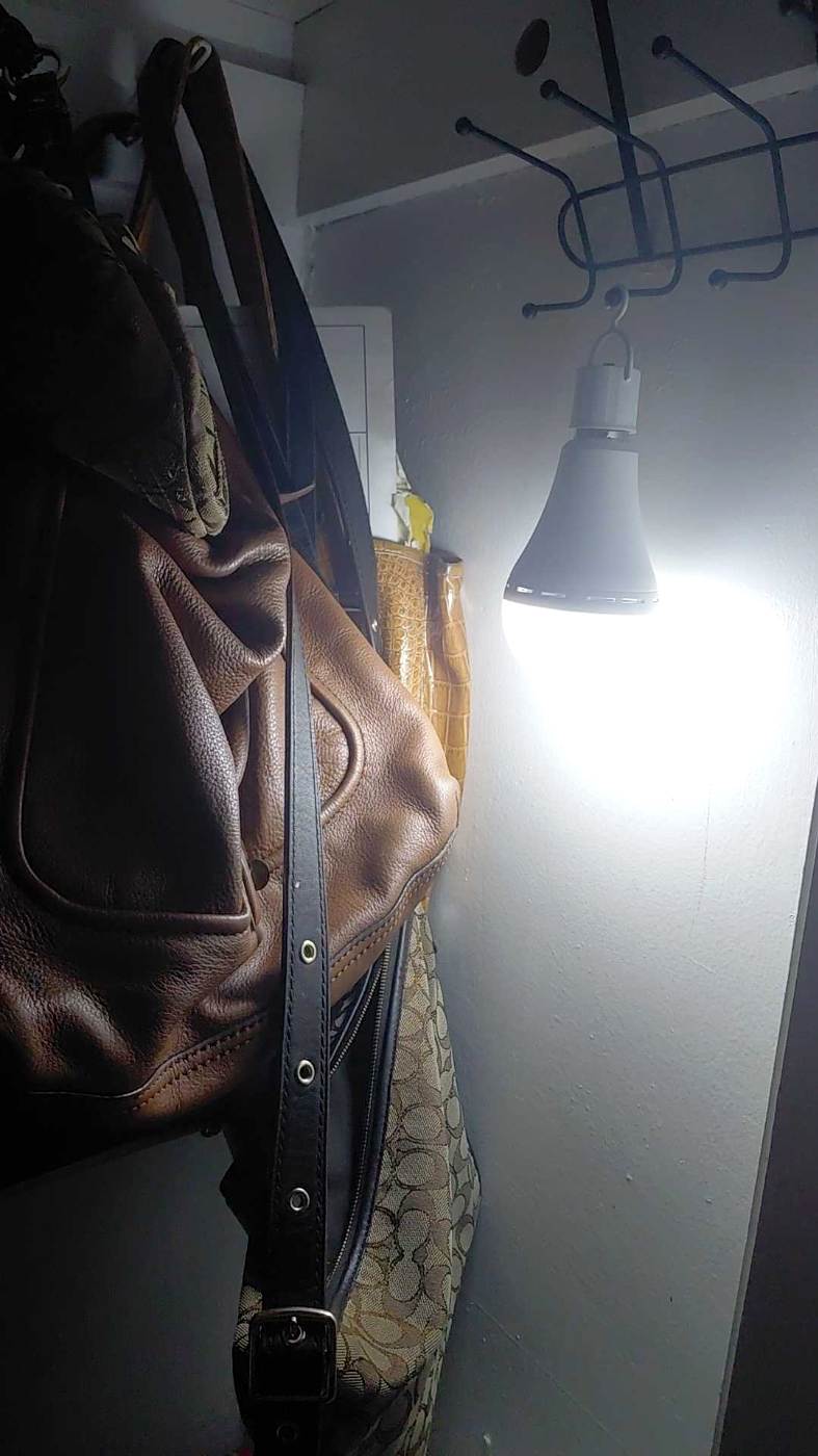 Customer photo for Rechargeable LED Emergency Light Bulbs Bundle