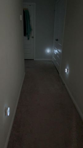 Customer photo for Dusk-to-Dawn LED Plug-In Night Light 20-Pack