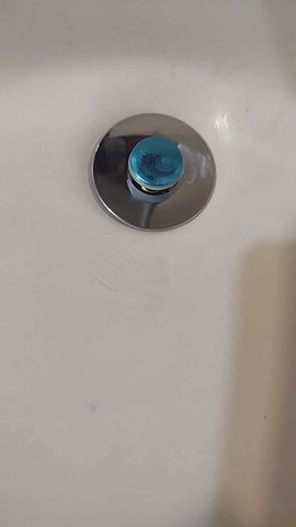 Customer photo for Stainless Steel Pop-Up Bathroom Sink Stopper Bundle