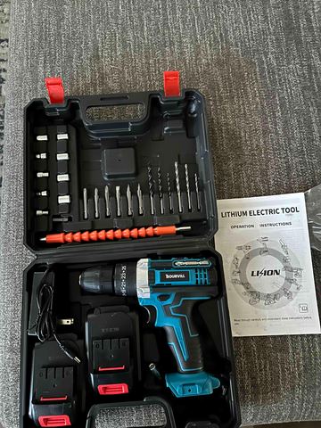 Customer photo for 21V Cordless Drill Tool Set BOGO
