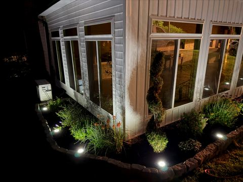 Customer photo for 24-Pack Solar Ground Lights