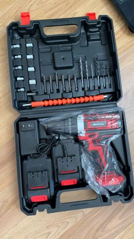 Customer photo for 21V Cordless Drill Tool Set BOGO