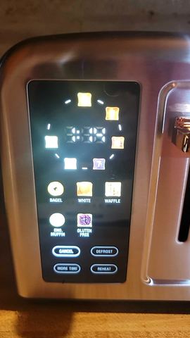 Customer photo for 4-Slice Digital Toaster with LCD Display & Wide Slots